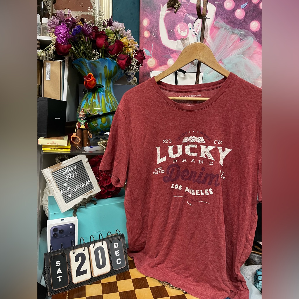 Lucky Brand Denim Brand Graphic TShirt Men